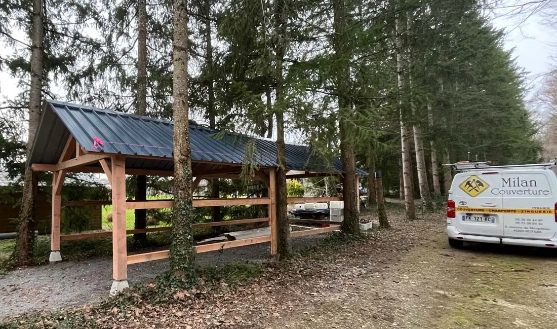 Garage en bois sur-mesure